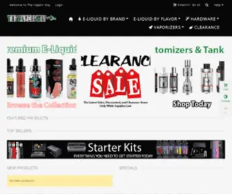 Thevapersway.com(thevapersway) Screenshot