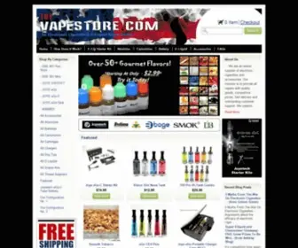 ThevapeStore.com(Domain misconfigured) Screenshot