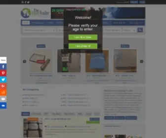 Thevapetrader.com(The Vape Trader) Screenshot