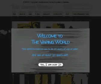 ThevapingWorld.com(Vaping Experience) Screenshot