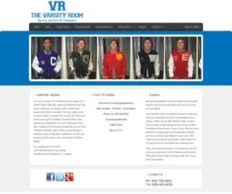 Thevarsityroom.com(Letterman Jackets) Screenshot