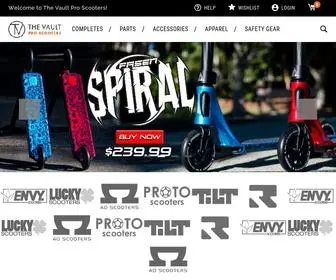 Thevaultproscooters.com(The Vault Pro Scooters) Screenshot