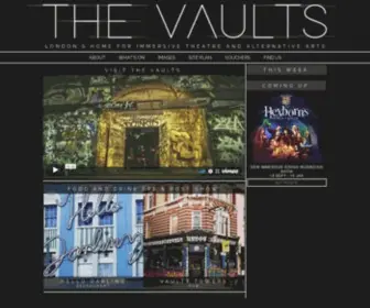 Thevaults.london(The Vaults) Screenshot