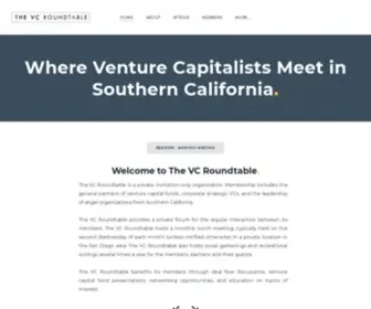 ThevCroundtable.com(The VC Roundtable) Screenshot