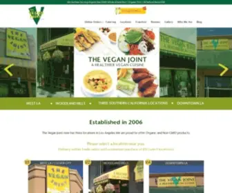 Theveganjoint.com(Vegan Joint Store) Screenshot