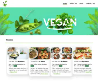 Thevegankart.com(The vegan kart) Screenshot