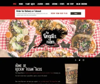 Thevegannom.com(Vegan Tacos) Screenshot