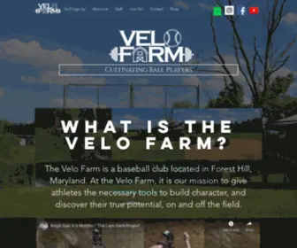 Thevelofarm.com(The Velo Farm) Screenshot