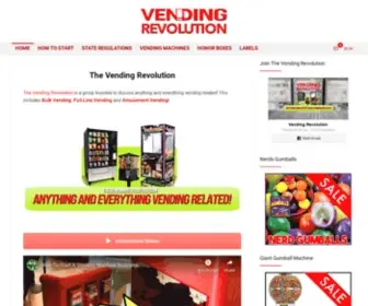 Thevendingrevolution.com(Anything & Everything Vending Related) Screenshot