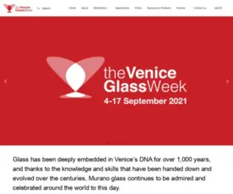 Theveniceglassweek.com(The Venice Glass Week) Screenshot