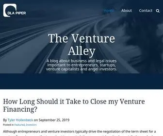 Theventurealley.com(The Venture Alley) Screenshot