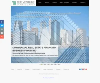 Theventurecapitalgroup.com(The Venture Capital Group) Screenshot