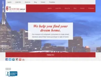 Theventuregroup.net(The Venture Group) Screenshot