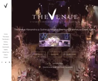 Thevenuealexandria.com.au(The Venue Alexandria) Screenshot