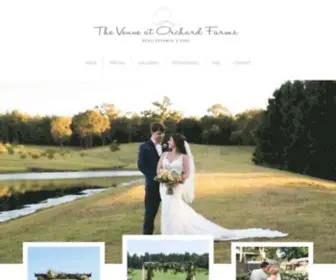 Thevenueatorchardfarms.com(Wedding Venue) Screenshot