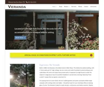 Theveranda.com(The Veranda Historic Inn) Screenshot