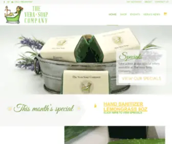 Theverasoapco.com(The Vera Soap Company) Screenshot