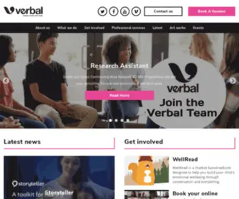 Theverbal.co(Verbal Arts Centre) Screenshot