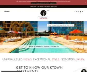 Thevermont.net(Apartments for Rent in Ktown) Screenshot
