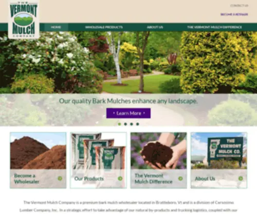 Thevermontmulch.com(The Vermont Mulch Company) Screenshot