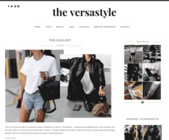 Theversastyle.com(The Versastyle) Screenshot