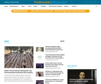 Theversatileindians.com(The Versatile Indians) Screenshot