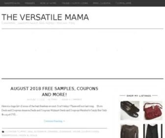 Theversatilemama.com(The Versatile Mama) Screenshot