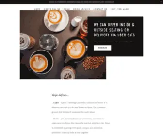 Thevespr.com(Vespr Craft Coffee & Allures) Screenshot