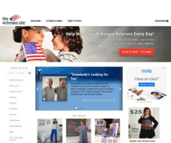 Theveteranssite.com(The Veterans Site) Screenshot