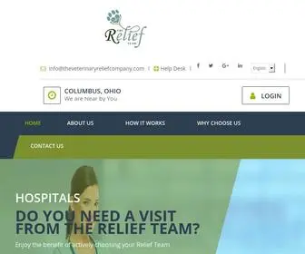 Theveterinaryreliefcompany.com(The Veterinary Relief Company) Screenshot