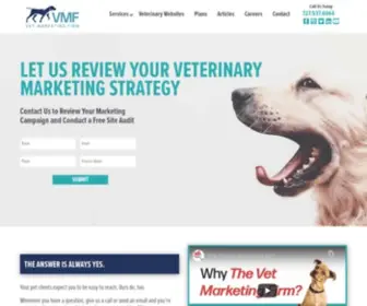 Thevetmarketingfirm.com(The Veterinary Marketing Firm) Screenshot