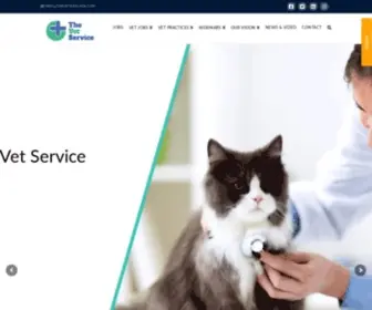 Thevetservice.com(Global Vet Job Specialists) Screenshot
