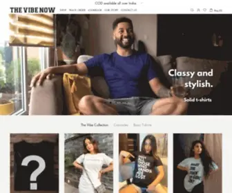 Thevibenow.com(Comfort, Quality, Fashion & Meaningful Designs) Screenshot