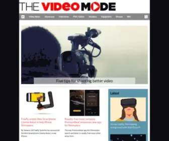 Thevideomode.com(The Video Mode) Screenshot