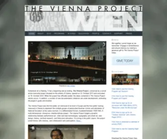 Theviennaproject.org(The Vienna Project) Screenshot