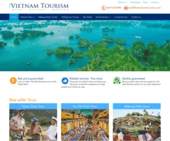 Thevietnamtourism.com(The Vietnam Tourism) Screenshot