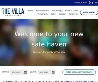 Thevilla.co.za(Accommodation in Bela Bela) Screenshot