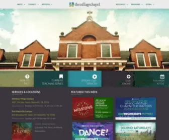 Thevillagechapel.com(The Village Chapel) Screenshot