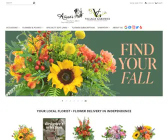 Thevillagegardens.com(Florist Independence MO) Screenshot