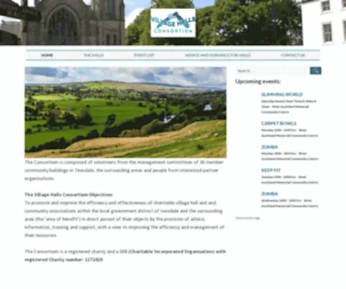 Thevillagehalls.co.uk(The Village Hall Association) Screenshot