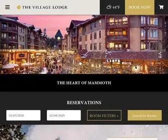 Thevillagelodgemammoth.com(The Village Lodge at Mammoth) Screenshot