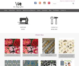 Thevillagequilter.com(The Village Quilter) Screenshot