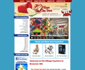 ThevillagetoyStorebrewster.com(The Village Toy Store in Brewster) Screenshot