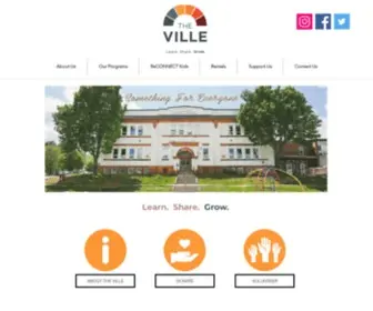 Theville.ca(The Ville Cooperative) Screenshot