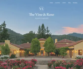 Thevineandrosenapa.com(The Vine & Rose Napa Valley Luxury Home For Rent) Screenshot