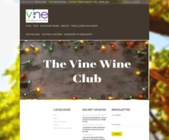 Thevinewineshop.com(The Vine Wine Club) Screenshot