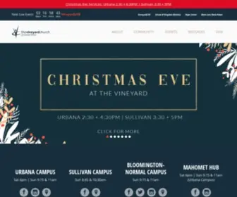 Thevineyardchurch.us(The Vineyard Church of Central Illinois) Screenshot