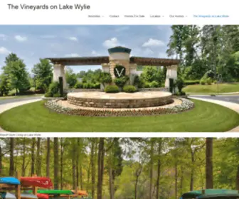 Thevineyardsonlakewylie.com(On Lake Wylie) Screenshot