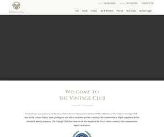 Thevintageclub.com(The Vintage Club) Screenshot