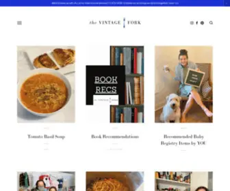 Thevintageforkblog.com(The Vintage Fork) Screenshot